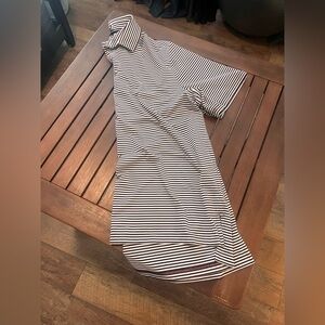 RLX Ralph Lauren RED and White Striped polo